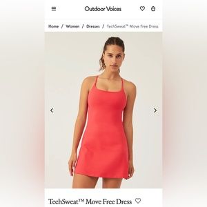 Outdoor voices TechSweat Move Free Dress